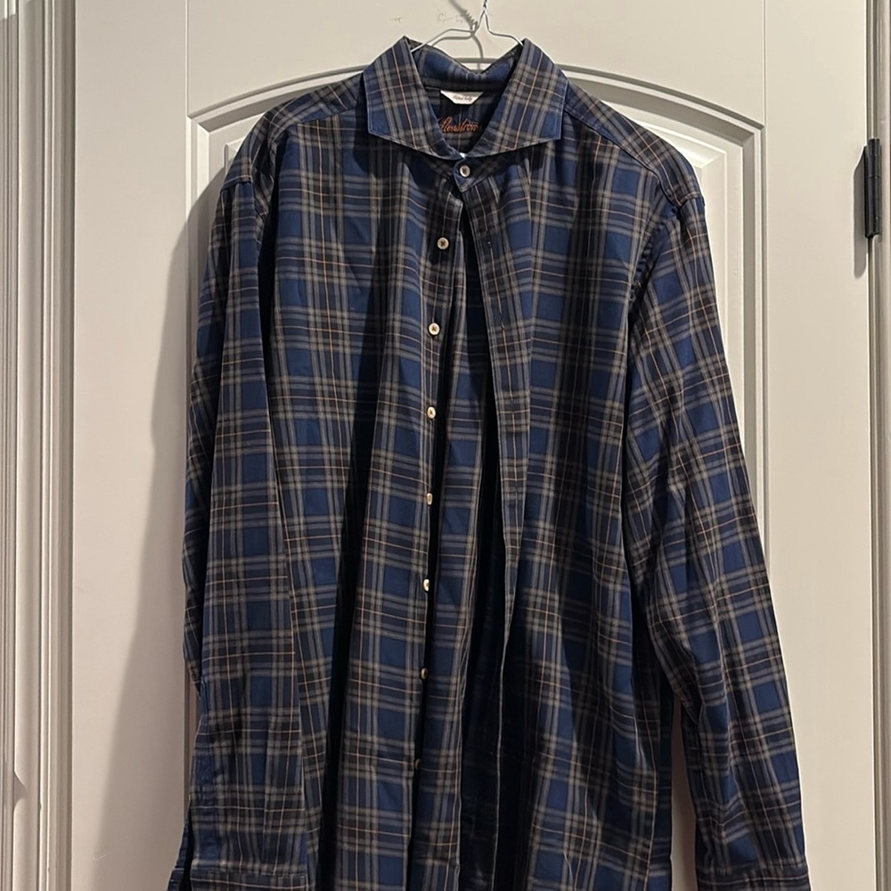 Stenstroms Mens Sz XL Button Down Shirt